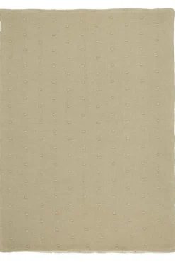 Meyco Bedtextiel * Ledikantdeken Mini Knots Teddy Sand Zand