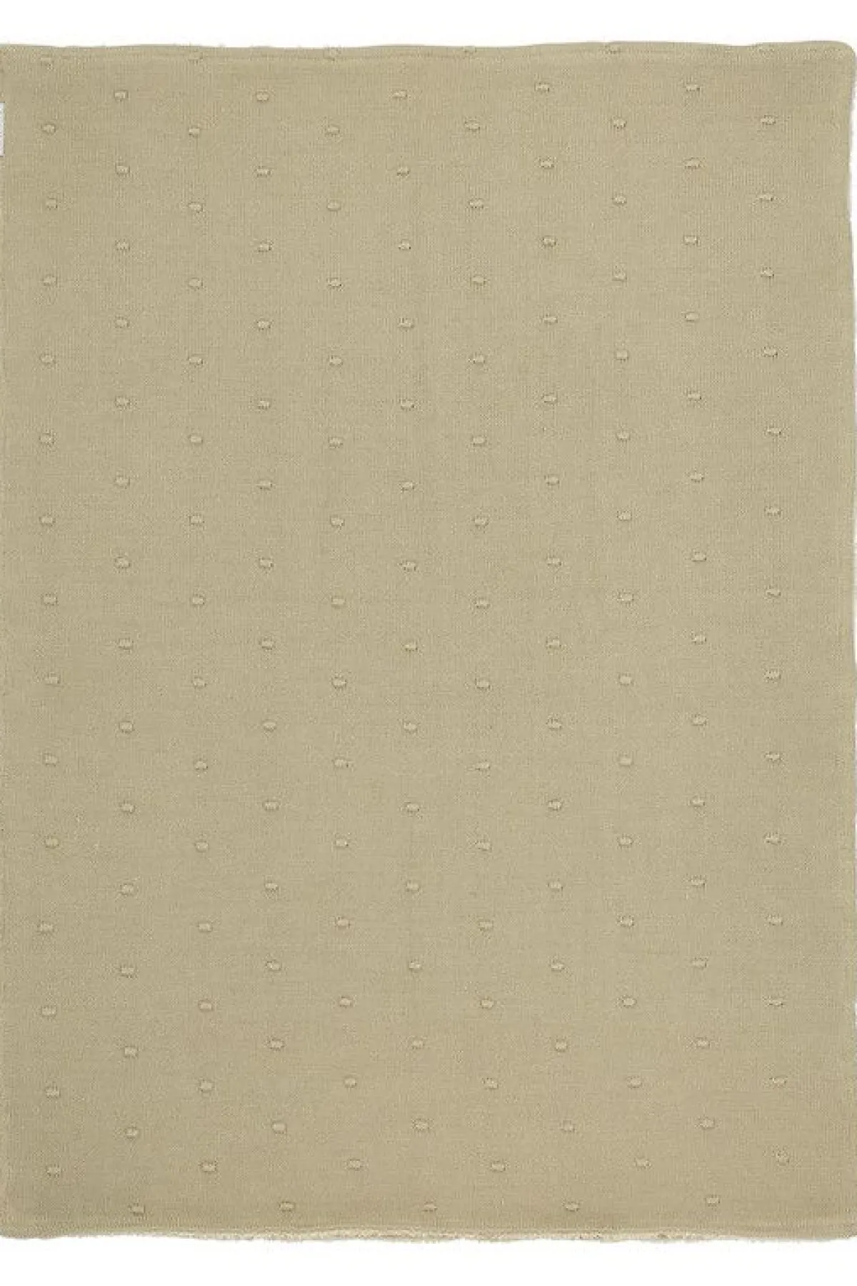 Meyco Bedtextiel * Ledikantdeken Mini Knots Teddy Sand Zand