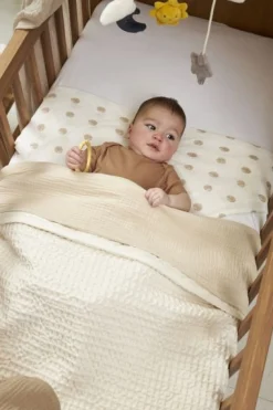 Meyco Bedtextiel * Ledikantlaken Hydrofiel Pre-washed Soft Sand Zand