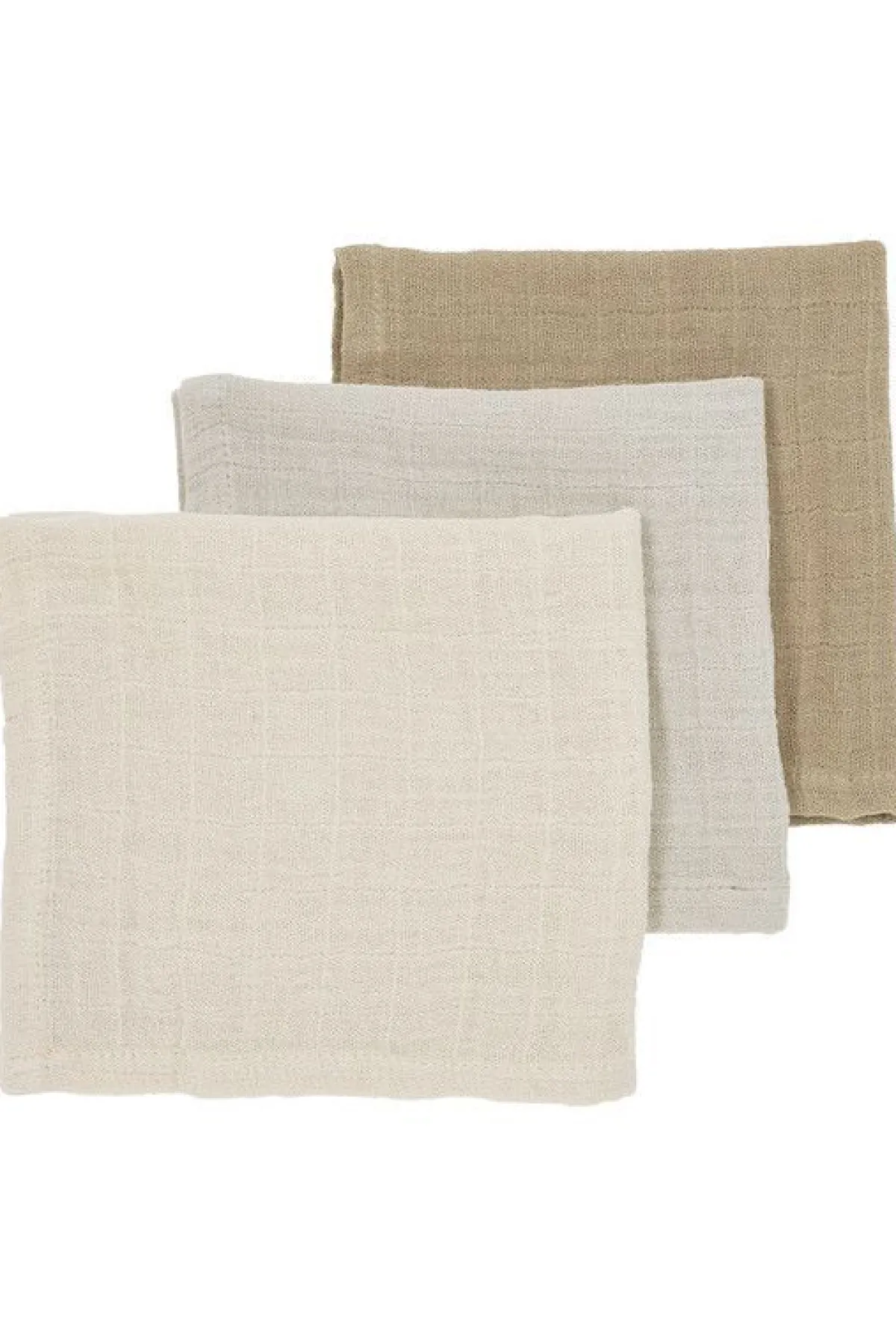 Meyco Monddoekjes|Monddoekjes * Monddoekjes Pre-washed Soft Sand/Greige/Taupe Multicolor