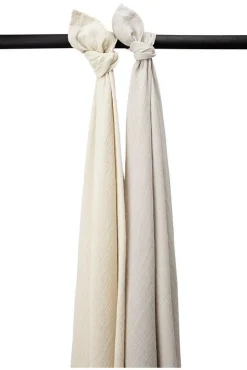 Meyco Wikkeldoeken|Bedtextiel * Swaddles Pre-washed Soft Sand/Greige Multicolor