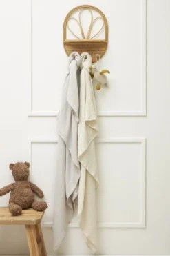 Meyco Wikkeldoeken|Bedtextiel * Swaddles Pre-washed Soft Sand/Greige Multicolor
