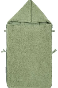 Meyco Voetenzakken|Baby Autostoel * Voetenzak Autostoel Teddy Olive Green