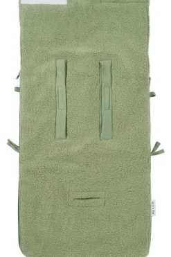 Meyco Voetenzakken|Baby Autostoel * Voetenzak Autostoel Teddy Olive Green