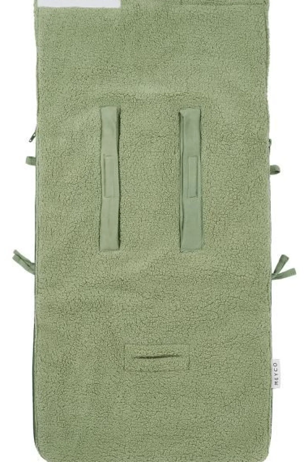 Meyco Voetenzakken|Baby Autostoel * Voetenzak Autostoel Teddy Olive Green
