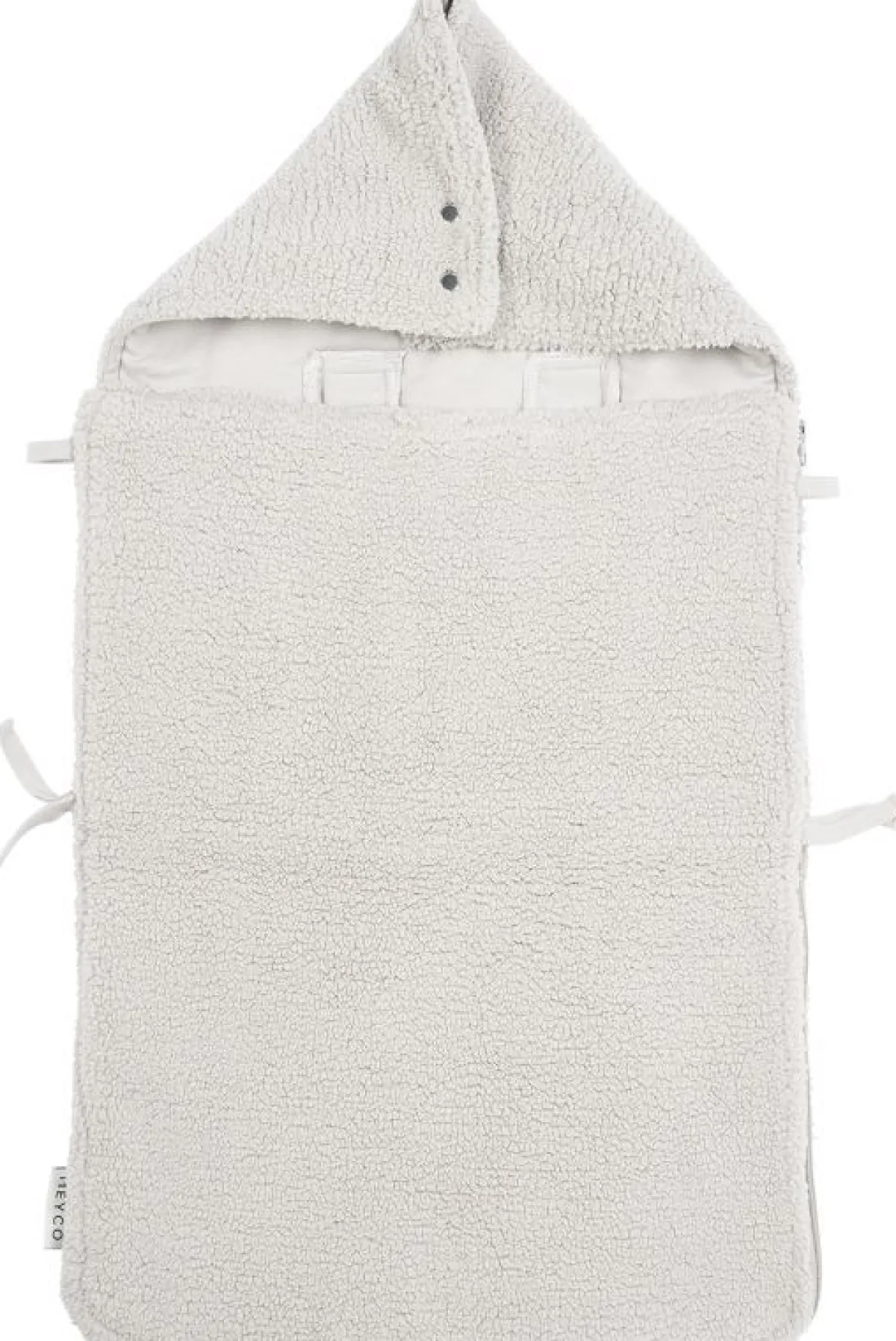 Meyco Baby Autostoel|Bedtextiel * Voetenzak Autostoel Teddy Greige