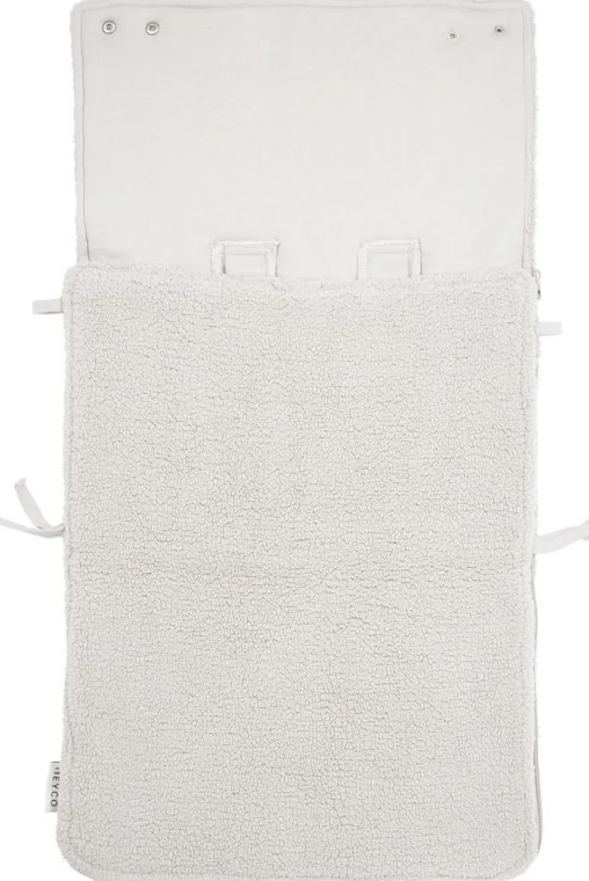 Meyco Baby Autostoel|Bedtextiel * Voetenzak Autostoel Teddy Greige