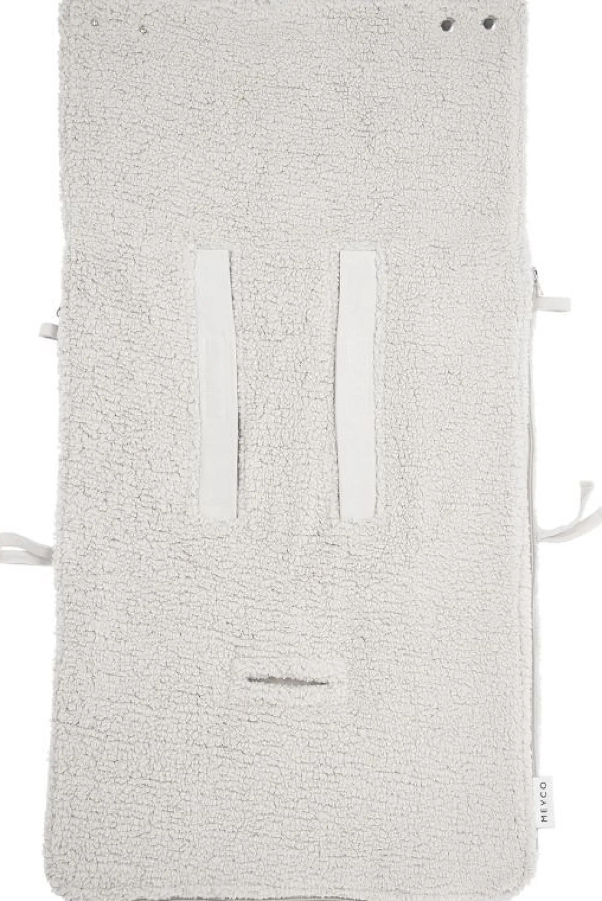 Meyco Baby Autostoel|Bedtextiel * Voetenzak Autostoel Teddy Greige