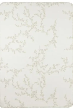Meyco Bedtextiel * Wiegdeken Branches Geweven Sand Zand