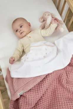 Meyco Bedtextiel * Wieglaken Hearts Soft Pink Roze