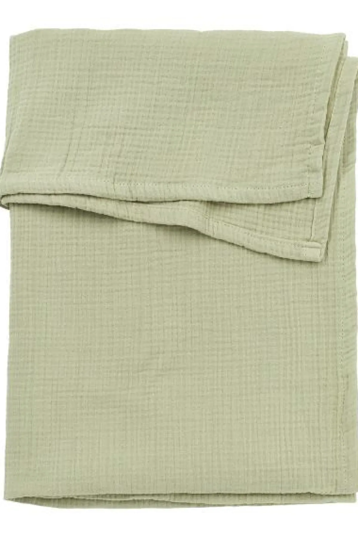 Meyco Bedtextiel * Wieglaken Pre-washed Hydrofiel Soft Olive Groen