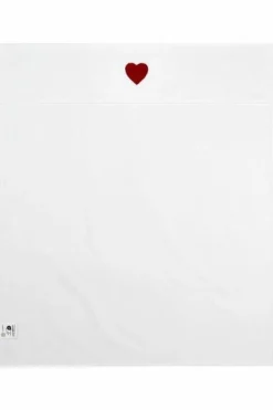 Meyco Bedtextiel * Wieglaken Sweet Heart Red Wit
