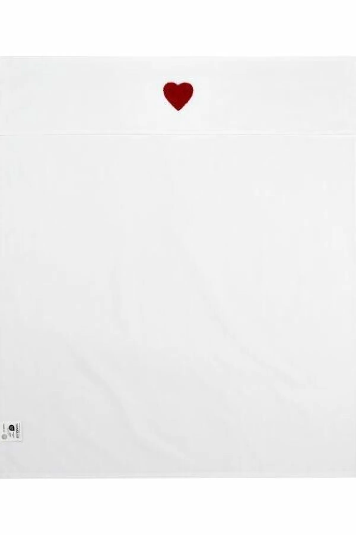 Meyco Bedtextiel * Wieglaken Sweet Heart Red Wit