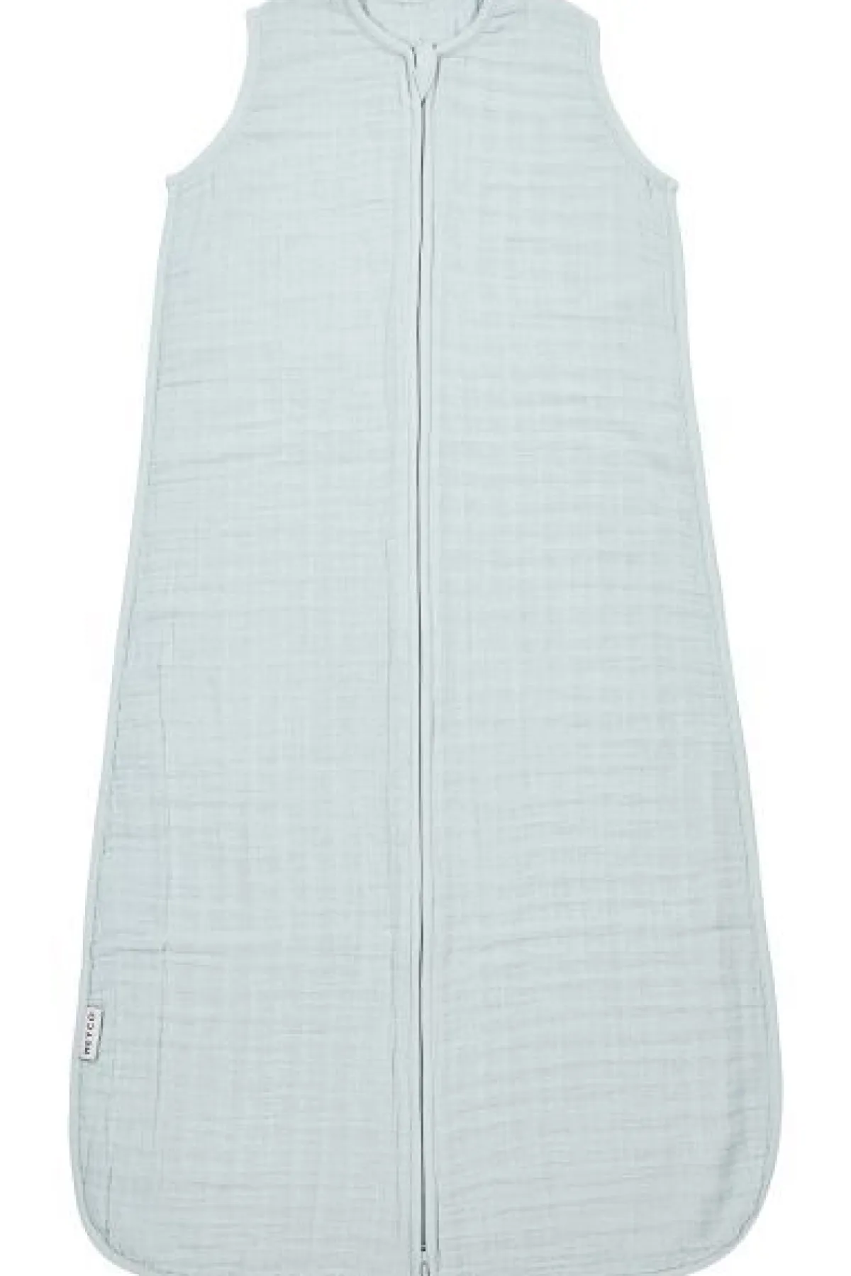 Meyco Bedtextiel|Slaapzakken * Zomerslaapzak Pre-washed Hydrofiel Uni Grey Blue Grijs