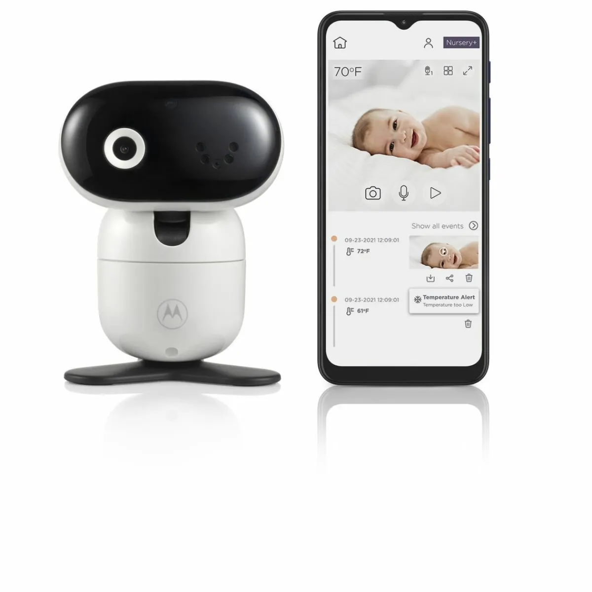 Motorola Babyfoons|Babyfoons * Wifi Babyfoon PIP1010 Wit