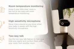Motorola Babyfoons|Babyfoons * Wifi Babyfoon PIP1010 Wit