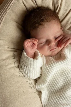 Nanami Shirtjes * Baby Knit Rib Top Naturel
