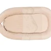 Nanami Babynestjes|Bedtextiel * Babynest Hills Rib Velvet Naturel