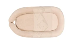 Nanami Babynestjes|Bedtextiel * Babynest Hills Rib Velvet Naturel