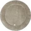 Nanami Boxkleden|Bedtextiel * Boxkleed Rond Bamboo Duo Naturel / Earth