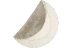 Nanami Boxkleden|Bedtextiel * Boxkleed Rond Bamboo Duo Naturel / Earth