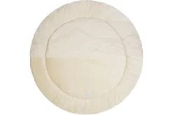 Nanami Boxkleden|Bedtextiel * Boxkleed Rond Hills Rib Velvet Naturel
