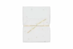 Nanami Bedtextiel * Hoeslaken Wieg Bird Off White Wit