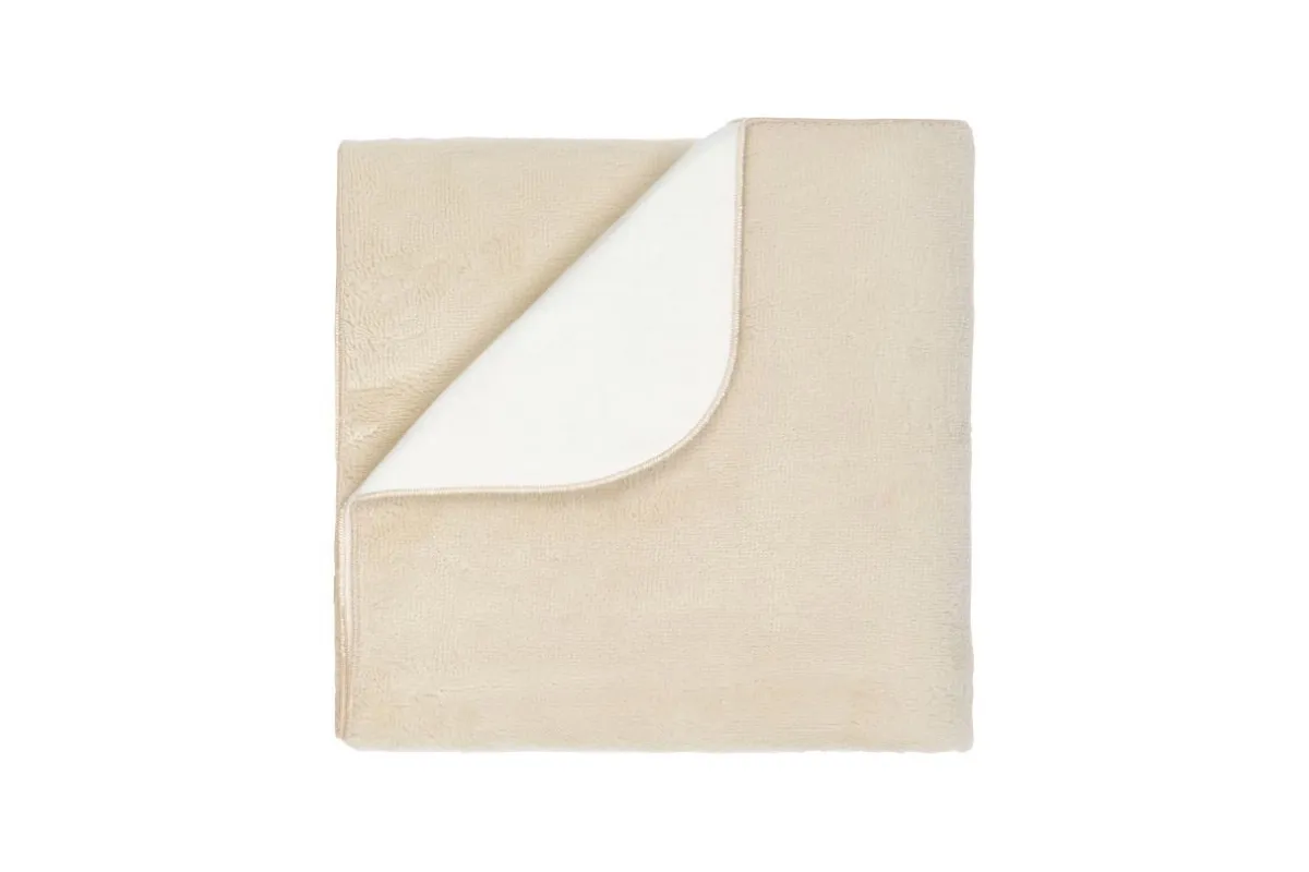 Nanami Bedtextiel * Ledikantdeken Bamboo Dubbel Naturel