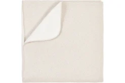 Nanami Bedtextiel * Ledikantdeken Knitlook Dubbel Naturel