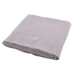Nanami Bedtextiel * Ledikantdeken Knit Rib Enkel Naturel
