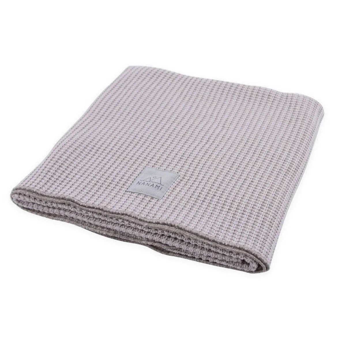 Nanami Bedtextiel * Ledikantdeken Knit Rib Enkel Naturel