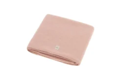 Nanami Bedtextiel * Ledikantdeken Merino Wol Roze
