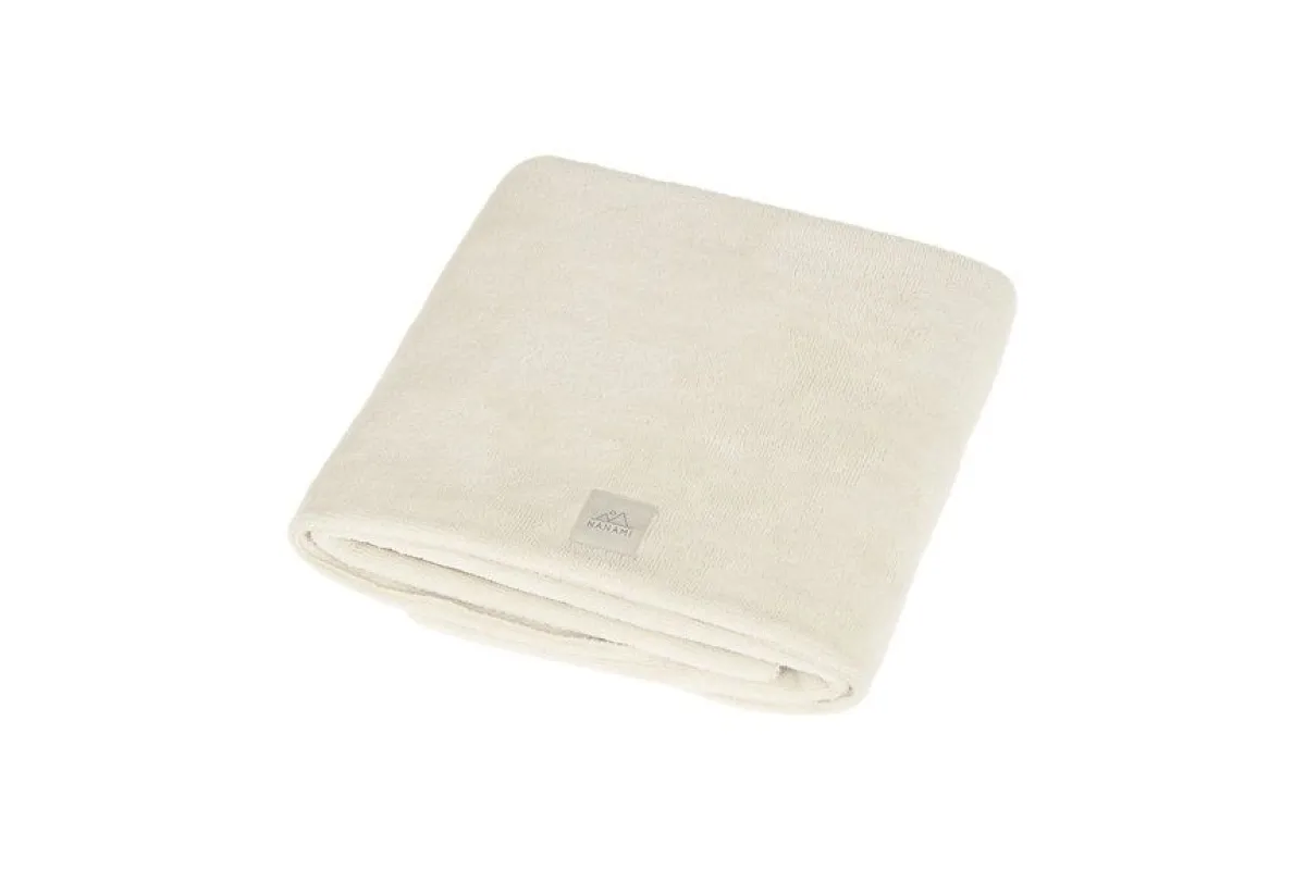 Nanami Bedtextiel * Ledikantdeken Volume Wol Off-white Wit