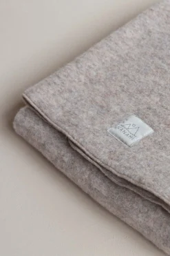 Nanami Bedtextiel * Ledikantdeken Wol Naturel
