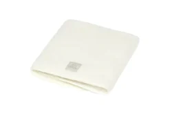 Nanami Bedtextiel * Ledikantdeken Wol Off-white Wit