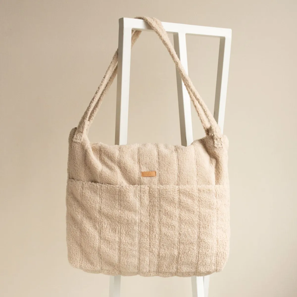 Nanami Verzorgingstassen|Verzorgingstassen * Lifestyle Bag Boucle Stitch Naturel