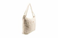 Nanami Verzorgingstassen|Verzorgingstassen * Lifestyle Bag Boucle Stitch Off White Wit