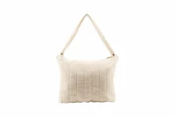 Nanami Verzorgingstassen|Verzorgingstassen * Lifestyle Bag Boucle Stitch Off White Wit