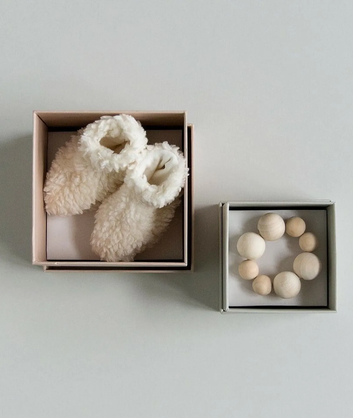Nanami Bedtextiel|Slofjes En Sokken * Slofjes Newborn Teddy 0-6 Maanden