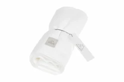 Nanami Wikkeldoeken|Bedtextiel * Swaddle 135 x 100 Woven Dot Off White Wit