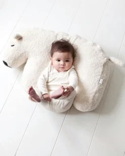 Nanami Bedtextiel|Voedingskussens * Voedingskussen Nanook IJsbeer Wit