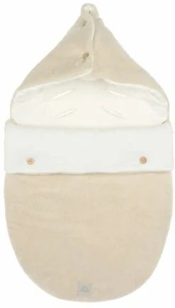 Nanami Baby Autostoel * Voetenzak Bamboo Naturel