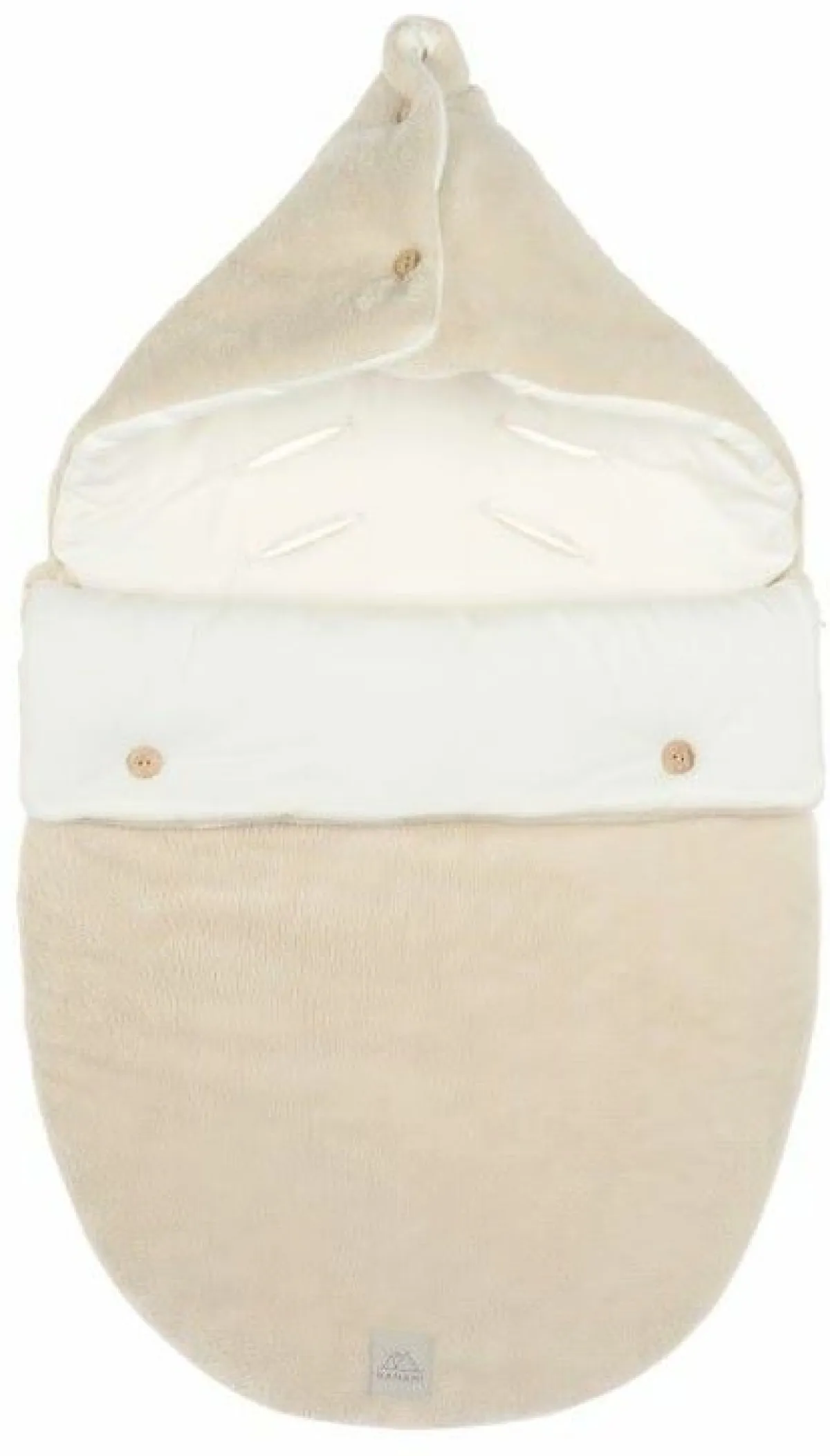 Nanami Baby Autostoel * Voetenzak Bamboo Naturel