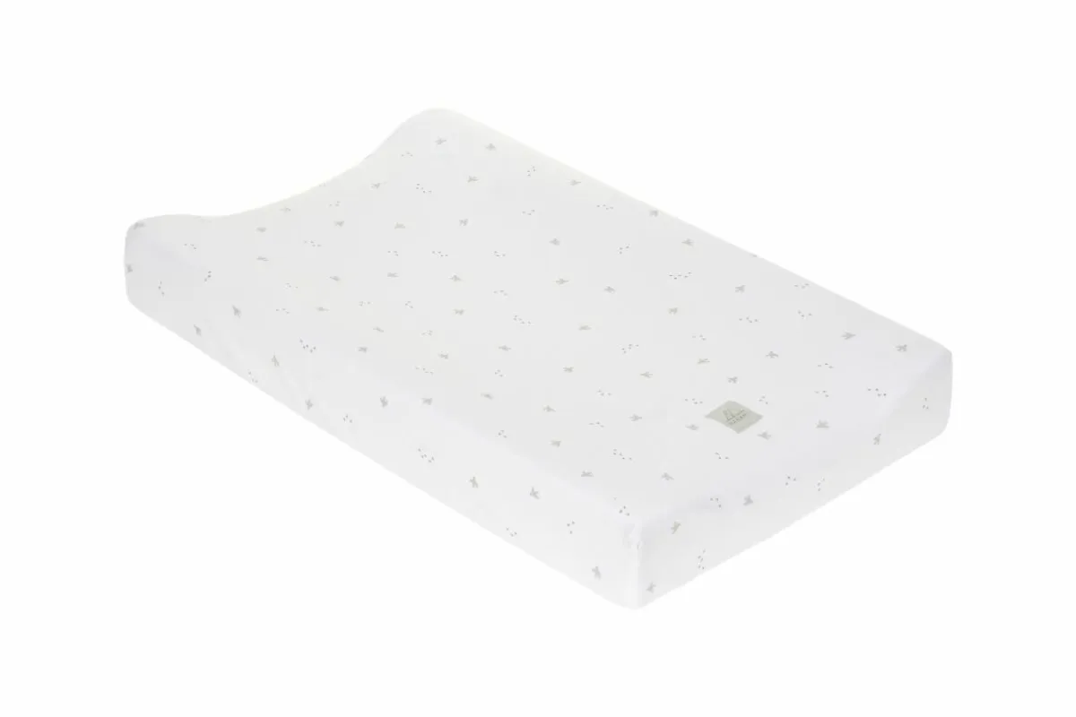 Nanami Waskussenhoezen|Bedtextiel * Waskussenhoes Tricot Bird Off White Wit