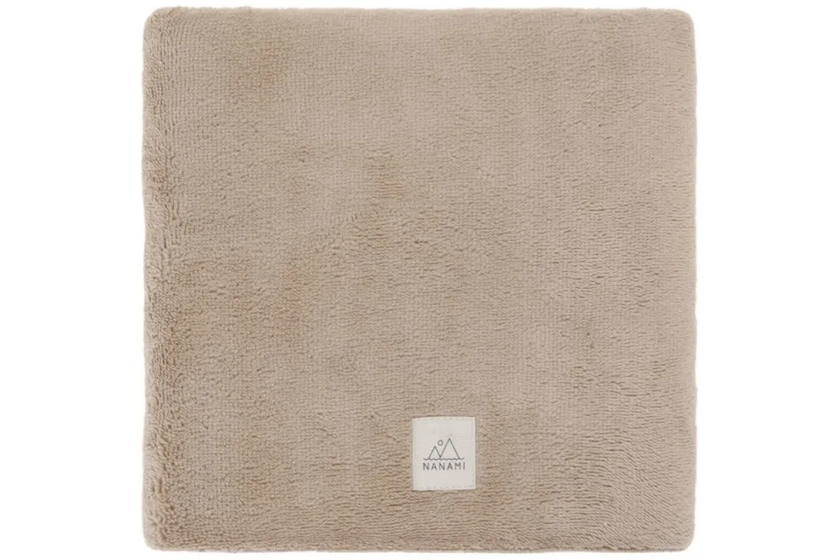 Nanami Bedtextiel * Wiegdeken Bamboo Dubbel Earth Bruin