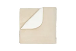 Nanami Bedtextiel * Wiegdeken Bamboo Dubbel Naturel