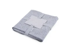 Nanami Bedtextiel * Wiegdeken Enkel Licht Grijs