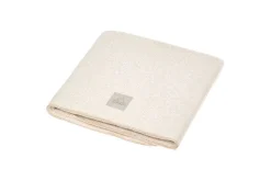 Nanami Bedtextiel * Wiegdeken Knitlook Enkel Naturel