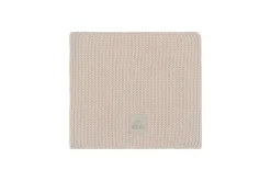 Nanami Bedtextiel * Wiegdeken Knit Rib Dubbel Naturel