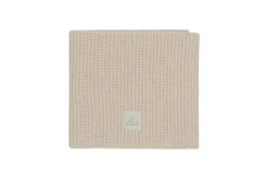 Nanami Bedtextiel * Wiegdeken Knit Rib Enkel Naturel
